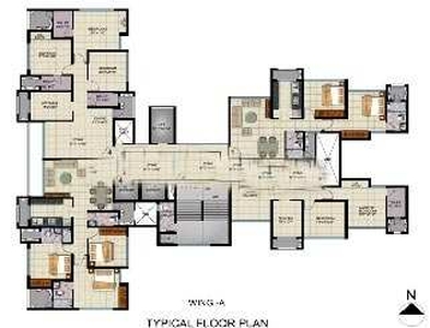 2 BHK Apartment 831 Sq.ft. for Sale in
