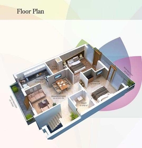2 BHK Residential Apartment 850 Sq.ft. for Sale in Kharar, Chandigarh