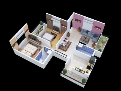 2 BHK Residential Apartment 960 Sq.ft. for Sale in Wardha Road, Nagpur