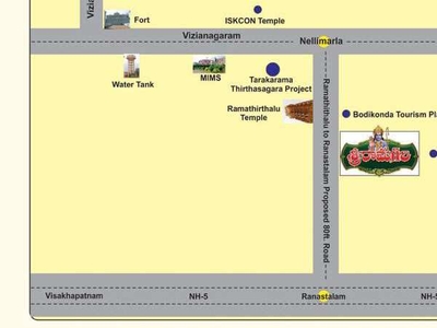 Residential Plot 200 Sq. Yards for Sale in Ramathirthalu, Vizianagaram