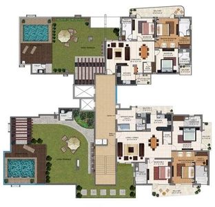 Penthouse 2120 Sq.ft. for Sale in Ambala Highway, Zirakpur