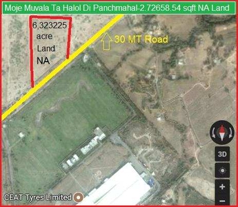Industrial Land 272659 Sq.ft. for Sale in