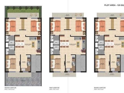 3 BHK Apartment 125 Sq. Yards for Sale in