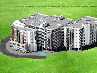 3 BHK Apartment 1350 Sq.ft. for Sale in Hirapur, Dhanbad