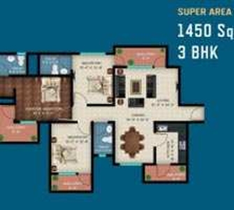 3 BHK Residential Apartment 1450 Sq.ft. for Sale in Sector 12 Dwarka, Delhi