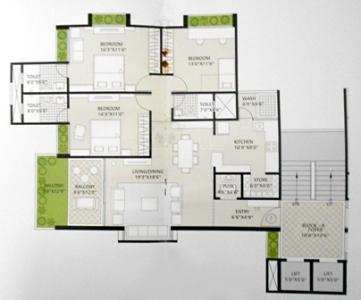 3 BHK Residential Apartment 2232 Sq.ft. for Sale in Satellite, Ahmedabad
