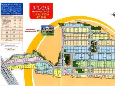 Residential Plot 400 Sq. Yards for Sale in Achutapuram, Visakhapatnam