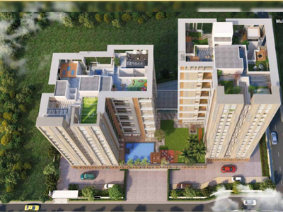 1000 sq ft 2 BHK 2T Apartment for sale at Rs 45.50 lacs in Multicon Prestige Residences 7th floor in Narendrapur, Kolkata