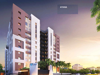 1015 sq ft 3 BHK 2T Apartment for sale at Rs 55.00 lacs in Belani Ayana 7th floor in Madhyamgram, Kolkata