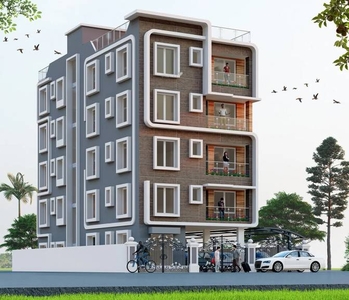 1050 sq ft 3 BHK 2T East facing Apartment for sale at Rs 70.00 lacs in Project in New Town, Kolkata