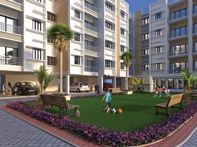 1120 sq ft 3 BHK 2T Apartment for sale at Rs 55.46 lacs in Symphony Serenity 2th floor in Narendrapur, Kolkata