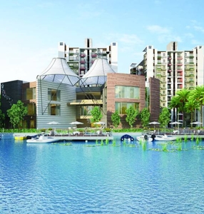 1170 sq ft 3 BHK Completed property Apartment for sale at Rs 42.12 lacs in Siddha Water Front in Barrackpore, Kolkata