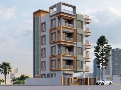 1200 sq ft 3 BHK 2T North facing Completed property Apartment for sale at Rs 62.00 lacs in Project in New Town, Kolkata