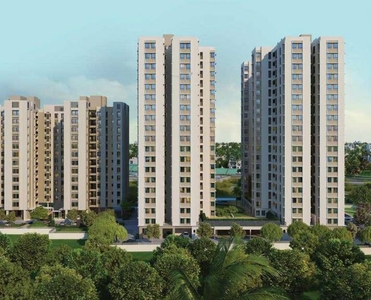 1230 sq ft 3 BHK Under Construction property Apartment for sale at Rs 78.60 lacs in Unimark Lakewood Estate in Garia, Kolkata
