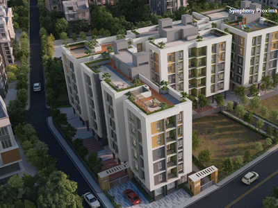 1280 sq ft 3 BHK 2T Apartment for sale at Rs 61.00 lacs in Symphony Proxima in Sonarpur, Kolkata