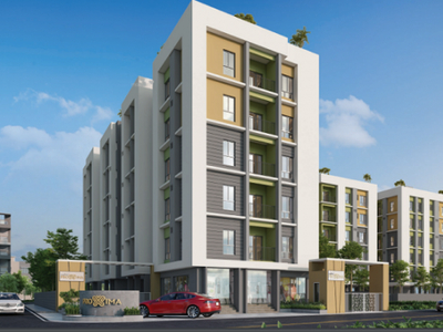 1280 sq ft 3 BHK 3T Apartment for sale at Rs 62.08 lacs in Symphony Proxima 4th floor in Sonarpur, Kolkata