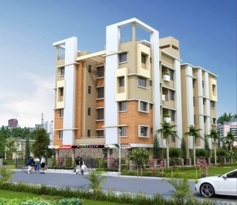 1332 sq ft 3 BHK Completed property Apartment for sale at Rs 67.93 lacs in Adya Exotica Villa in Kasba, Kolkata