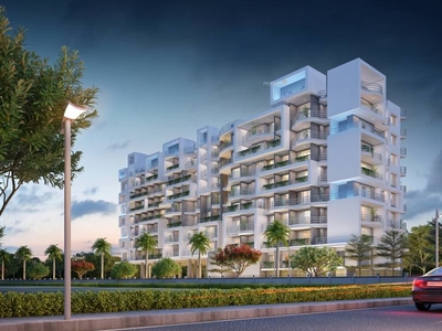 1626 sq ft 3 BHK Under Construction property Apartment for sale at Rs 1.01 crore in Team The Crest in New Town, Kolkata