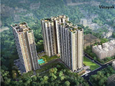 1771 sq ft 4 BHK 3T Apartment for sale at Rs 1.26 crore in Vinayak Vista 13th floor in Lake Town, Kolkata