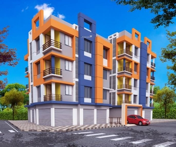 520 sq ft 1 BHK Under Construction property Apartment for sale at Rs 23.92 lacs in Tranquil Pristha Apartment in Nayabad, Kolkata