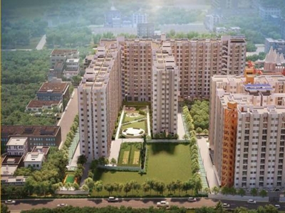 630 sq ft 2 BHK 2T Apartment for sale at Rs 24.95 lacs in Eden Solaris Joka in Joka, Kolkata