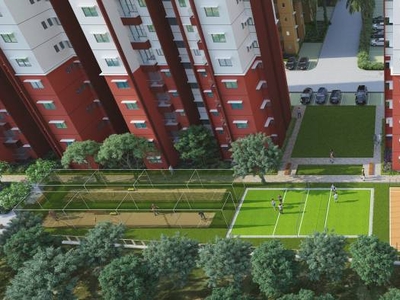 630 sq ft 2 BHK Launch property Apartment for sale at Rs 26.41 lacs in Shriram Sunshine 2 in Dankuni, Kolkata