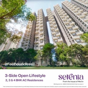 732 sq ft 2 BHK 2T NorthWest facing Apartment for sale at Rs 59.00 lacs in Merlin Serenia Phase I 3th floor in Baranagar, Kolkata