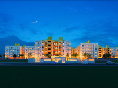 775 sq ft 3 BHK 3T Apartment for sale at Rs 23.25 lacs in Sanwaria Atri Surya Toron 4th floor in Sonarpur, Kolkata