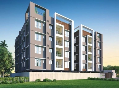 815 sq ft 2 BHK 2T NorthEast facing Apartment for sale at Rs 45.00 lacs in Ambey Aangan in New Town, Kolkata
