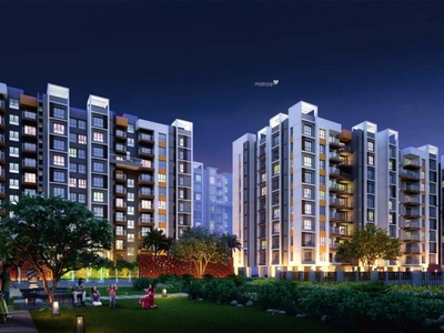 835 sq ft 3 BHK Apartment for sale at Rs 68.00 lacs in Display Urban Greens Phase II B in Rajarhat, Kolkata