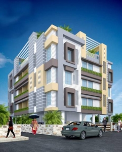 840 sq ft 2 BHK Apartment for sale at Rs 35.28 lacs in Sun Delight in Behala, Kolkata