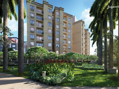 857 sq ft 2 BHK 2T Apartment for sale at Rs 32.56 lacs in Sugam Prakriti 2th floor in Garia, Kolkata