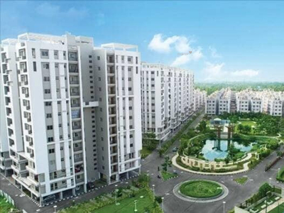 895 sq ft 3 BHK 2T East facing Apartment for sale at Rs 38.00 lacs in Srijan Greenfield City in Behala, Kolkata