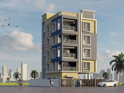 900 sq ft 3 BHK 2T North facing Completed property Apartment for sale at Rs 62.00 lacs in Project in New Town, Kolkata
