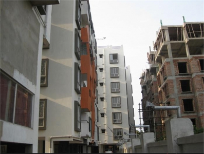 901 sq ft 2 BHK 2T East facing Apartment for sale at Rs 50.00 lacs in Shreshta Garden in Rajarhat, Kolkata