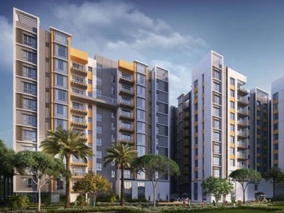913 sq ft 3 BHK 3T Apartment for sale at Rs 82.00 lacs in Loharuka URBAN GREENS PHASE II A & B in Rajarhat, Kolkata
