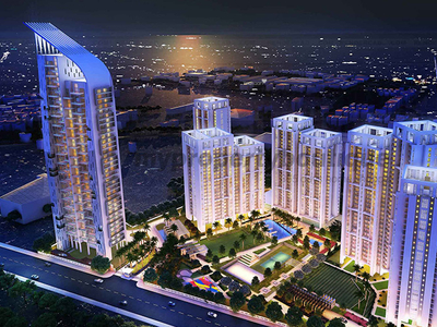 1571 sq ft 2 BHK 2T Apartment for sale at Rs 2.50 crore in Mangalam M3M Heights M3M Skycity in Sector 65, Gurgaon