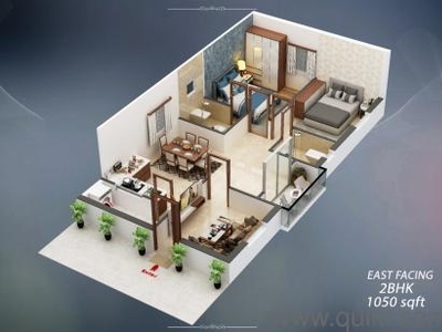 2 BHK 1050 Sq. ft Apartment for Sale in Bowrampet, Hyderabad