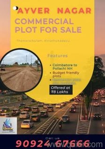 436 Sq. ft Plot for Sale in Pollachi, Coimbatore