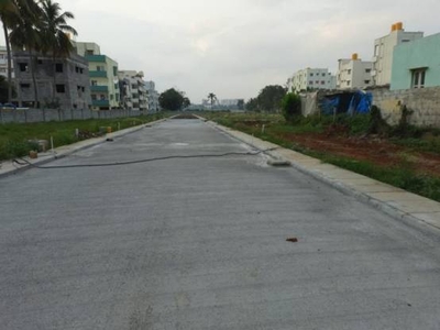 1200 sq ft East facing Plot for sale at Rs 63.60 lacs in Sai sankalp Approved residential plots for sale in Varthur, Bangalore