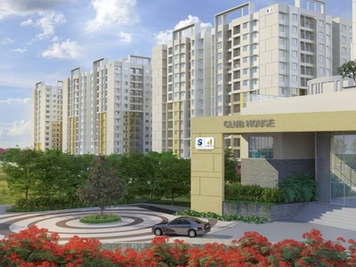 1281 sq ft 3 BHK 2T NorthEast facing Apartment for sale at Rs 1.15 crore in Sattva Sattva Misty Charm 10th floor in Talaghattapura, Bangalore