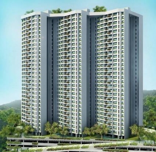 2350 sq ft 4 BHK 3T NorthEast facing Apartment for sale at Rs 3.10 crore in T Bhimjyani The Verraton 21th floor in Thane West, Mumbai