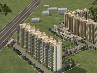 677 sq ft 3 BHK Apartment for sale at Rs 45.36 lacs in SNN Raj High Gardens in Chandapura, Bangalore