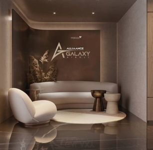 834 sq ft 2 BHK Apartment for sale at Rs 1.60 crore in Alliance Galaxy in Airoli, Mumbai