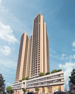 960 sq ft 2 BHK 2T Apartment for sale at Rs 98.00 lacs in Puraniks Puraniks Grand Central in Thane West, Mumbai