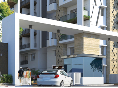 1695 sq ft 3 BHK 3T East facing Apartment for sale at Rs 1.61 crore in Creative RVR Udaya Creative in Kondapur, Hyderabad