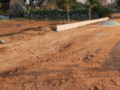 256 sq ft NorthEast facing Plot for sale at Rs 23.45 lacs in Inch Raaga Greens in Shadnagar, Hyderabad