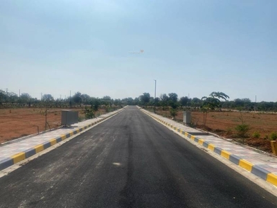 3600 sq ft Launch property Plot for sale at Rs 73.98 lacs in Bhashyam Rainbow County in Shadnagar, Hyderabad