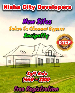 Residential Plot 600 Sq.ft. for Sale in Hasthampatti, Salem