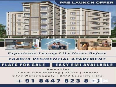 4BHK FLAT SALE AT MADINA COLONY//UNDER CONSTRUCTION//BOOKING OPEN//
